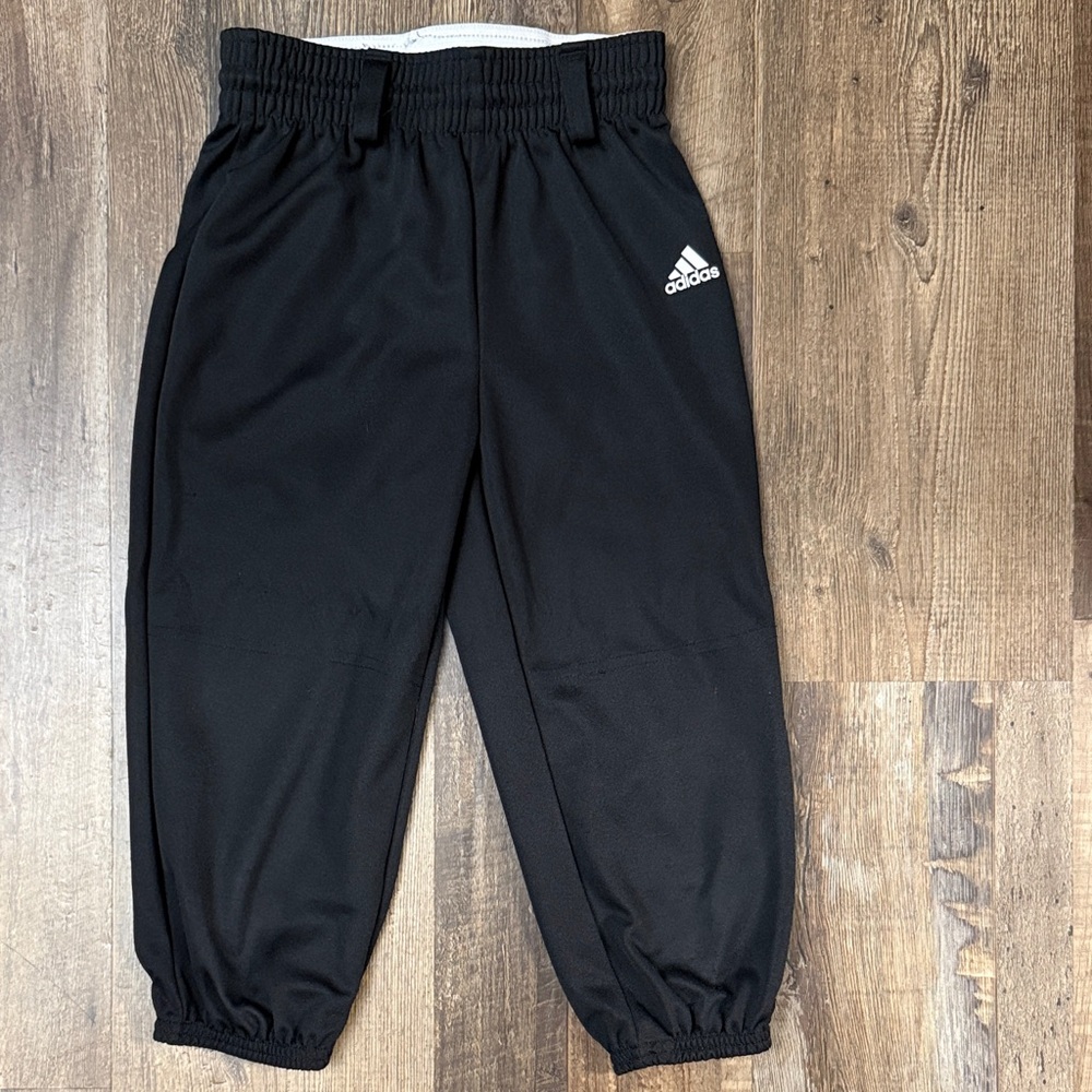 Adidas Youth XS Black Baseball Pants
